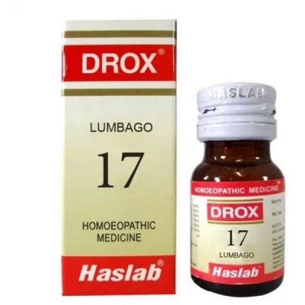 Haslab Homoeopathic Drox 17 Lumbago Drop