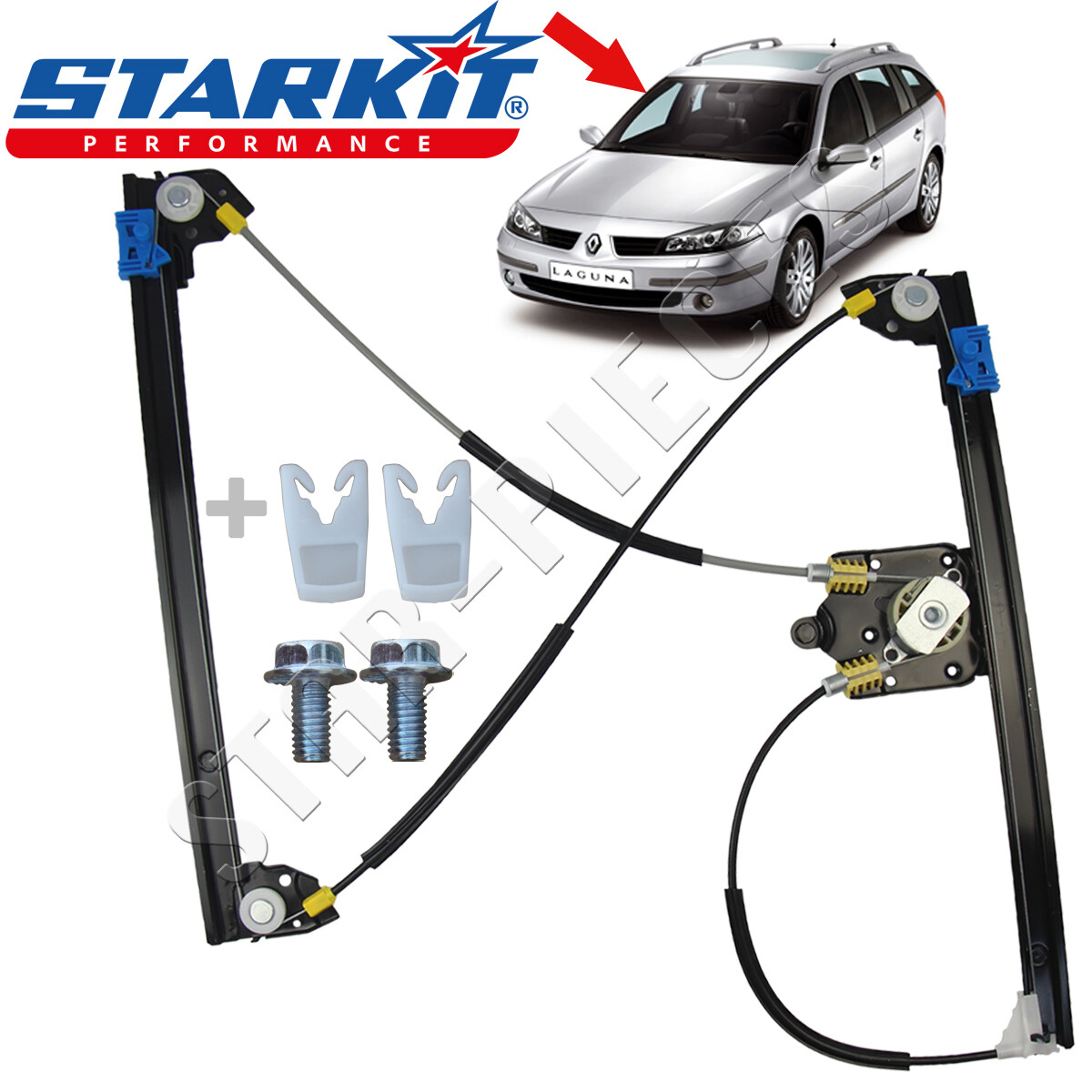 Mécanisme lève-vitre avant droit Renault Laguna 2 Break Grandtour lève-vitre électrique
