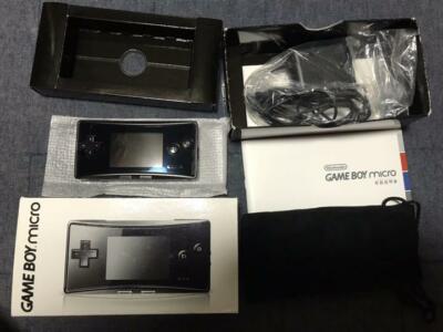 Nintendo Game Boy Micro Black Box from jAPAN | eBay