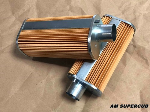 Honda SuperHawk 305 CB72 CB77 Element Air Cleaner Filters & Rubber Tube & 4 Band - Picture 9 of 12