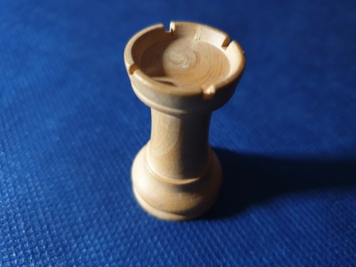 breite Staunton Holz Schachfigur SCHACH ERSATZTEIL LAGER - Hartholz Turm 2 hell - Bild 4 von 9