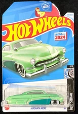 HOT WHEELS 2024, HIROHATA MERC #46, Light Green 1st Edition, Combo Ship Read