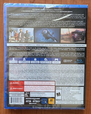 Grand Theft Auto V Premium Edition (PS4, 2018) for sale online | eBay