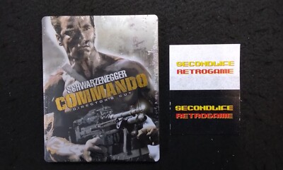 BLU-RAY DISC COMMANDO DIRECTOR'S CUT STEELBOOK NEU SEALED ITA
