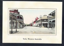 E5659 Australia WA York Avon Tce fr 1916 image postcard