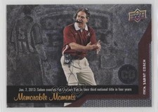 2014 Upper Deck Conference Greats Memorable Moments Nick Saban #148 0u7