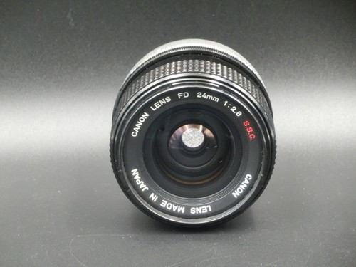 Canon FD 24mm F2.8 S.S.C. Lente gran angular SSC [N COMO NUEVA con tapas de... - Imagen 3 de 15