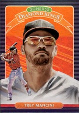 2020 Donruss Trey Mancini #17 Holo Orange Baltimore Orioles 16L