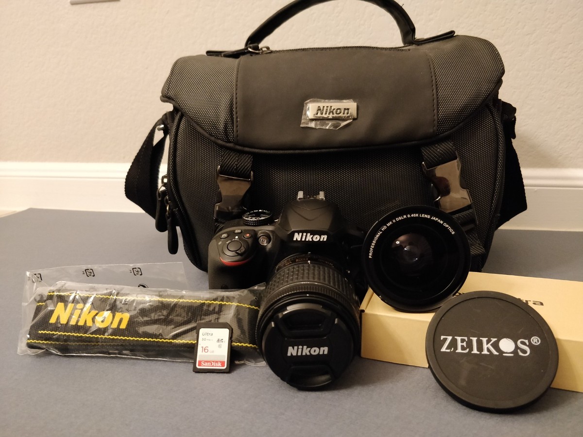 Nikon D3400 18-55 Kit Black