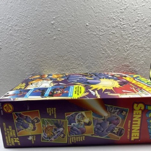 X 战警经典 14 英寸哨兵巨型机器人玩具套装 ToyBiz 2000 — 第 4/4 张图片