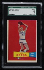 1957-58 Topps Jim Krebs #25 SGC 60 16ez