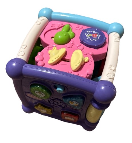 Busy Learners Activity Cube, Purple Vtech With Batteries