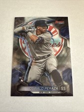 2023 Bowman's Best Oswald Peraza Base Refractor Rookie Wave RC #64 Yankees