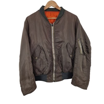 Vintage 60s USA MA-1 Bomber Jacket Concord Padded Size L