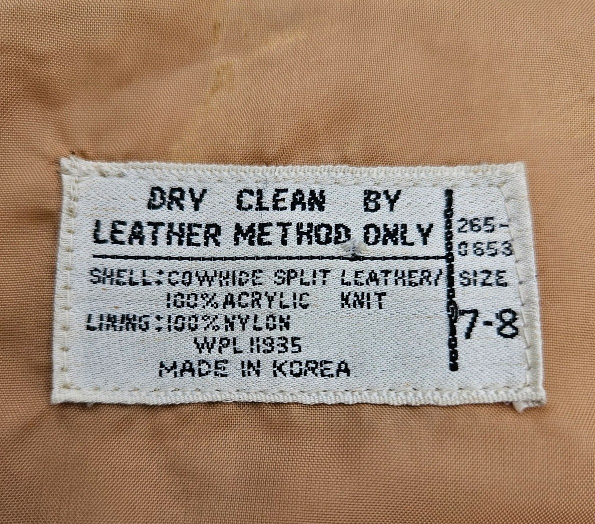 Vintage Women's  Patchwork Split Cowhide Leather … - image 3