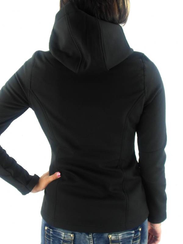 O'Neill Fleece Jacket Functional Jacket Frame Black Hyperfleece Hood image 3