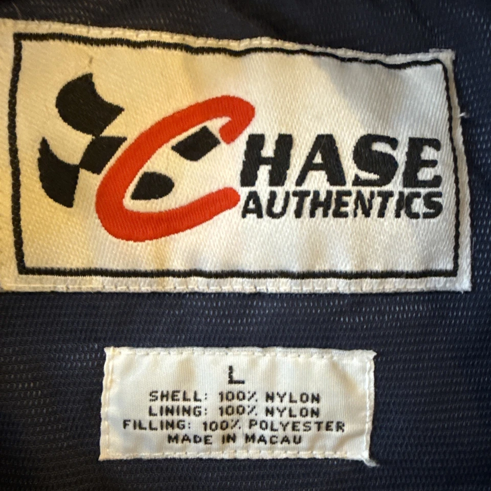 Chaqueta de Carreras NASCAR Vintage Chase Authentics Dale Jarrett #88 Azul Talla L Macao Foto 2 de 4