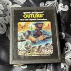 Atari Outlaw Atari 2600 Video Game Cartridge 1978 - Good Condition