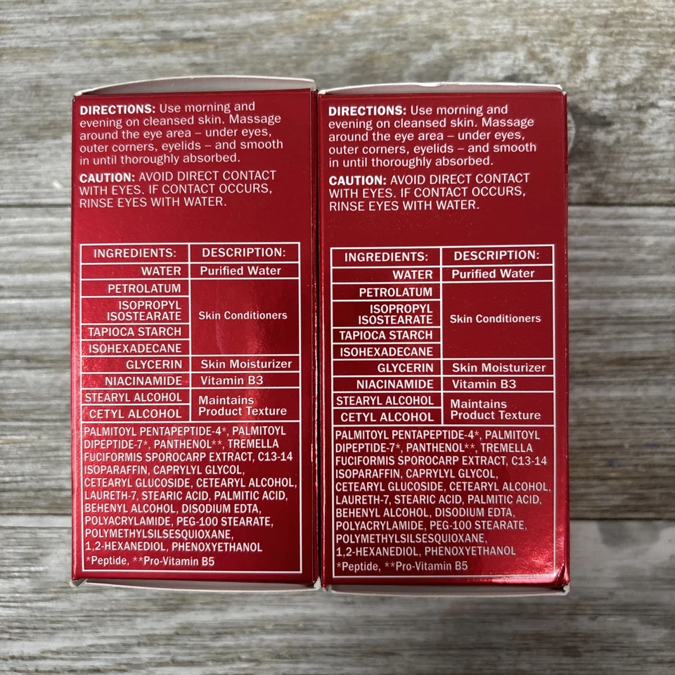 Lot Of 2  Olay Eyes Collagen Peptide 24 Max Eye Cream Fragrance Free 15mL - Image 2 of 4