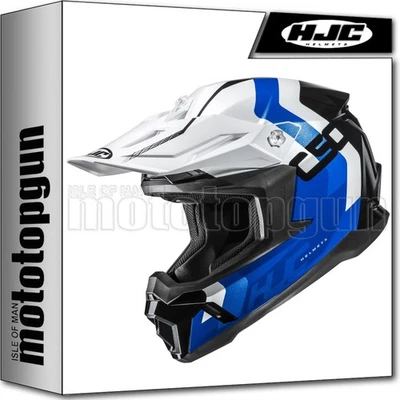 CASQUE OFF-ROAD POUR MOTO HJC C50 PRIMAL MC2 S - Photo 1/2