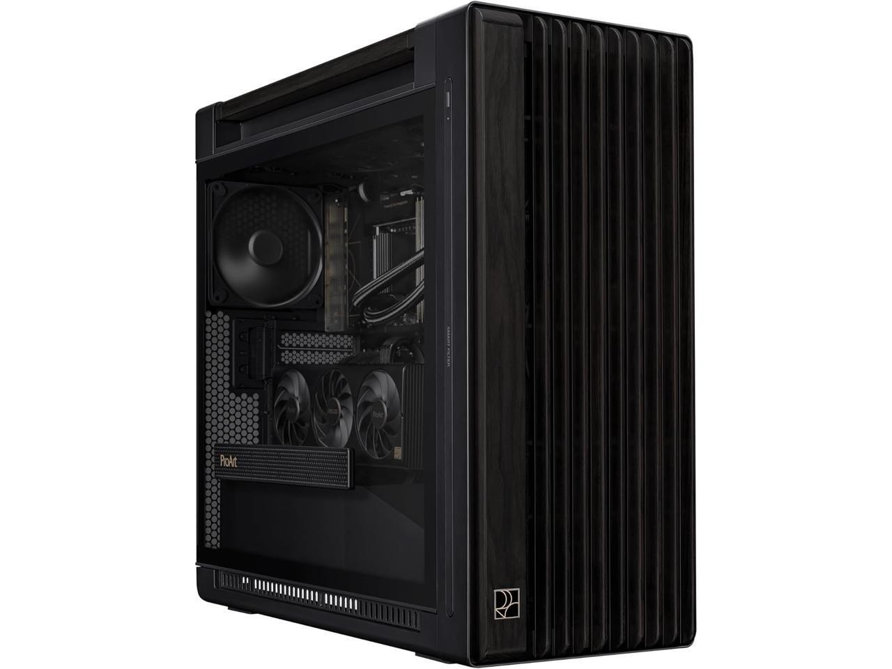 ASUS PA602 Черная стальABS ПластикДеревоЗакаленное стекло Micro ATX Mid Tower 80990₽
