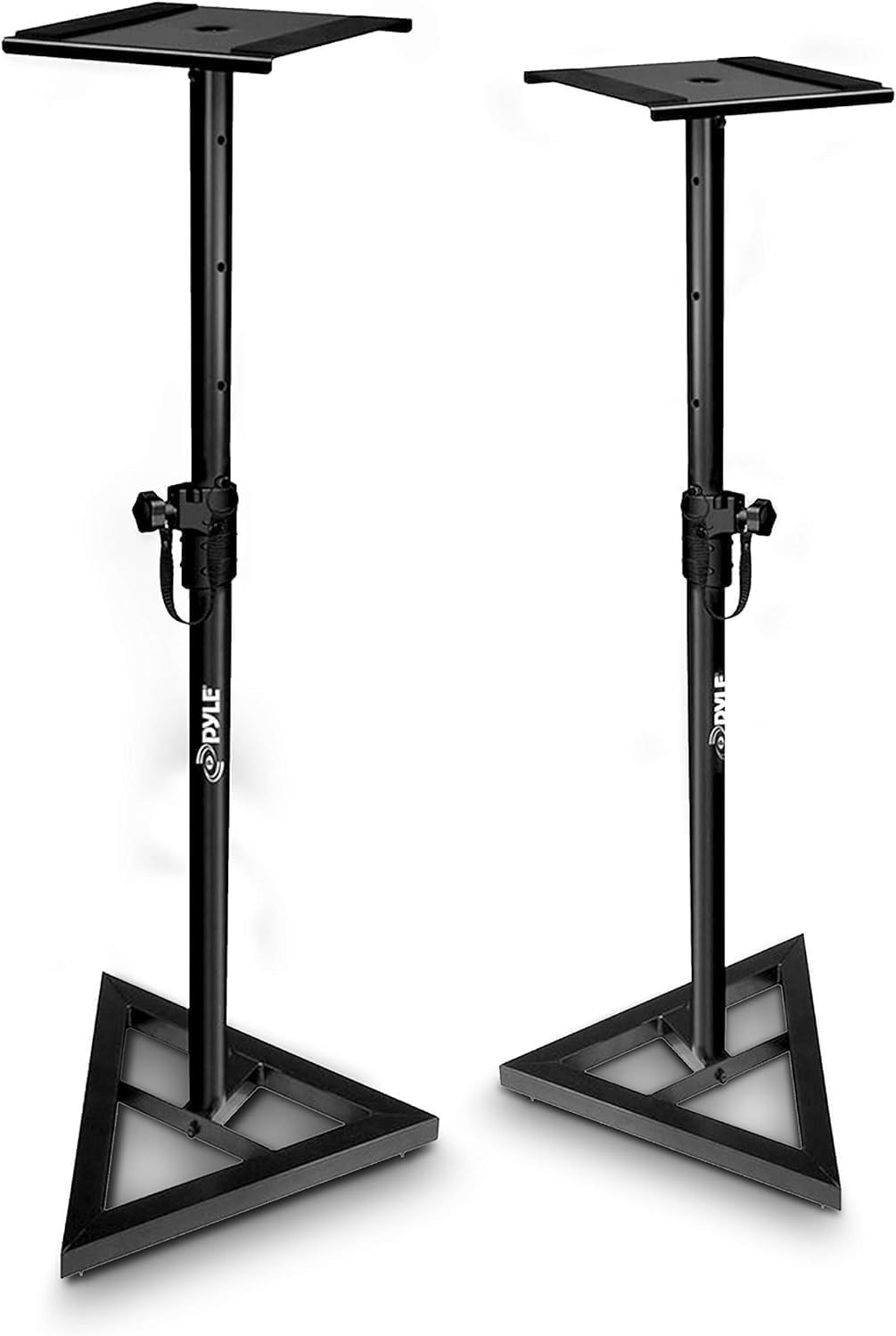 Stativi per Casse Regolabili 66-132 cm | Supporti Diffusori con Base