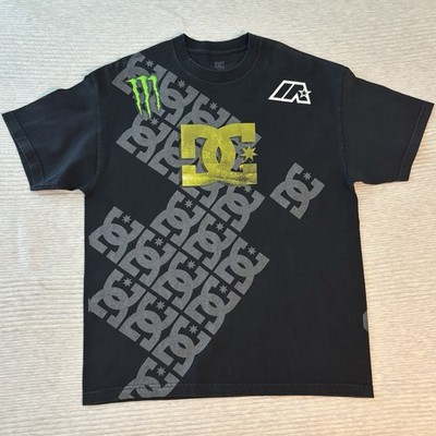 Ken Block DC Shoes Number 43 Racing Tee Monster Energy T-shirt Mens XL Graphic