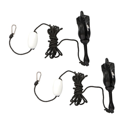Fit For Grapnel Boat Marine Kayak Anchor Set Black Folding 7.05LB 2-Pack - 第 5/15 張圖片