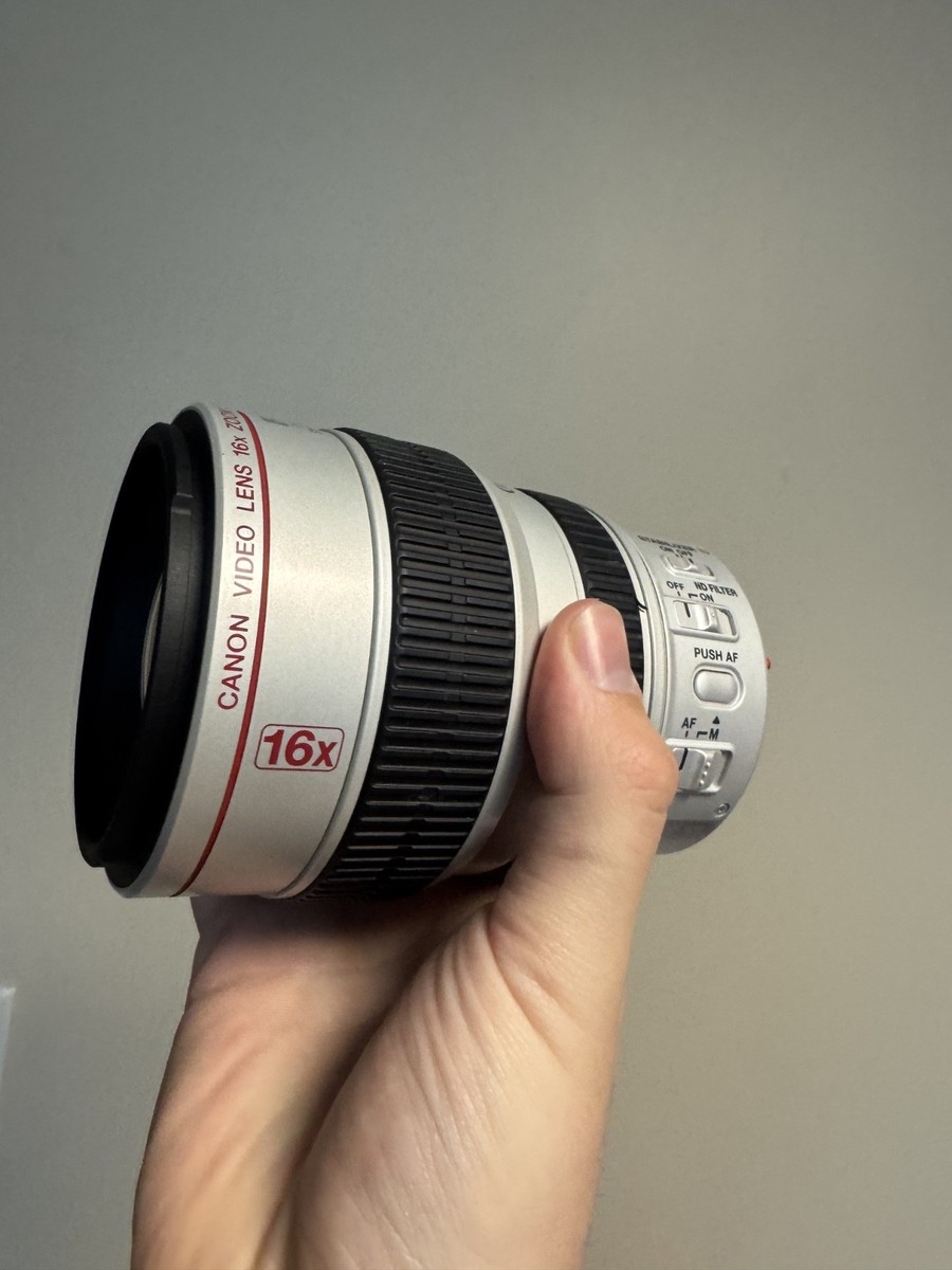 Canon XL 5.5-88mm F/1.6-2.6 II IS Lens for sale online | eBay
