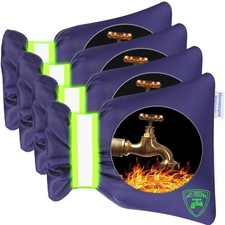 4Pack Outdoor Faucet Covers for Winter - Pro 6.7W x 8.3H Outdoor Water Faucet...