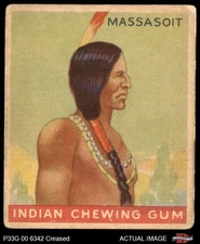 1933 Goudey Indian Gum #32 Massasoit  2 - GOOD