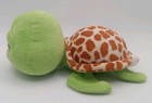 ZIPPY Sea Turtle TY Beanie Boos Plush Stuffed Animal Glitter Eyes Toy 7" Long — photo 2