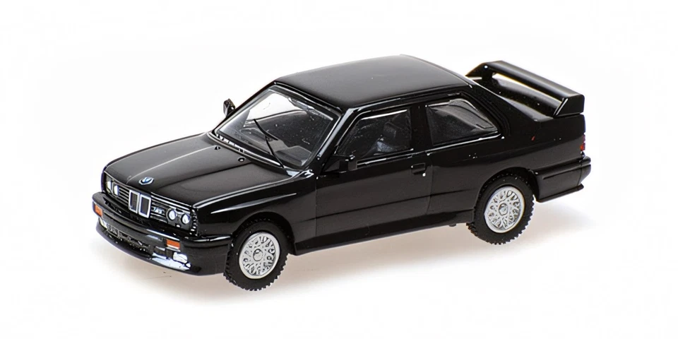 Minichamps 1:87 BMW M3 (E30) BLACK 1986 Modèle - 870020220 - Photo 1/1