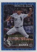 2024 Topps Update Blue Holo Foilboard 413/999 Tanner Banks #US129 0q3