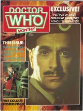 DOCTOR WHO MAGAZINE #72, JANUARY 1983! NEAR MINT CONDITION! MARVEL CLASSIC!