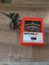 Vtg Analog Tachometer Tester Actron 612 Orange Portable Vtg Analog Tachometer Tester Actron 612 Orange Portable