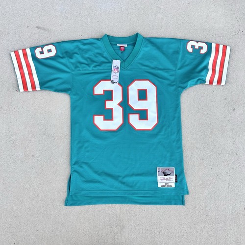 Maillot NFL Mitchell & Ness Miami Dolphins Larry Csonka - Taille M, Neuf Avec étiquette