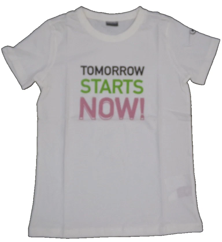 56385356/K79 KIDSWORLD T-Shirt »Tomorrow starts now!«  GR. 152/158 neu - Bild 1 von 1