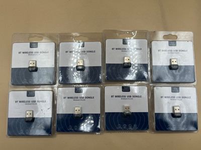 Lot of 8 BT Wireless CSR 5.0 Dongle USB 2/3Plug & Play ChipBR8651