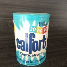 CALFORT FUSTINO DI DETERSIVO DA 2.8KG VINTAGE ANNI 60 IN CARTONE NUOVO 