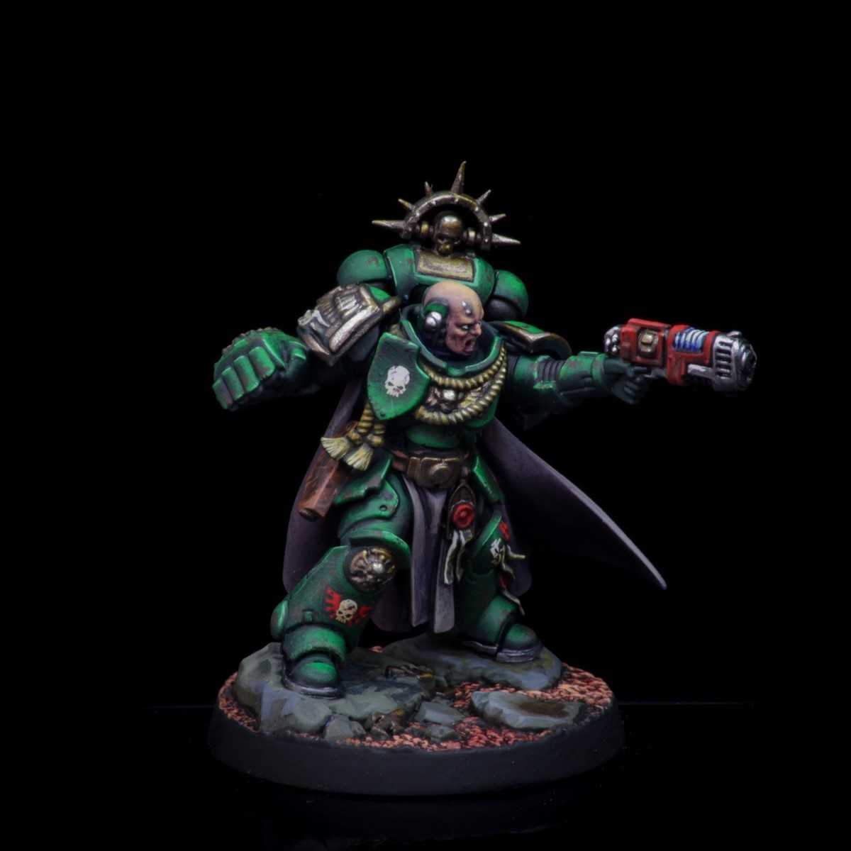 warhammer40k Dark Angels ダークエンジェル Professionally Painted 40K Kill Team Dark Angel Intercessor
