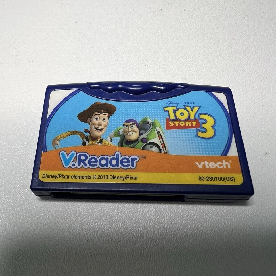 Lot Of 6-VTech V Reader Games-Elmo, Cars, Dora, Madagascar Toy Story, Scooby - Image 3 of 4