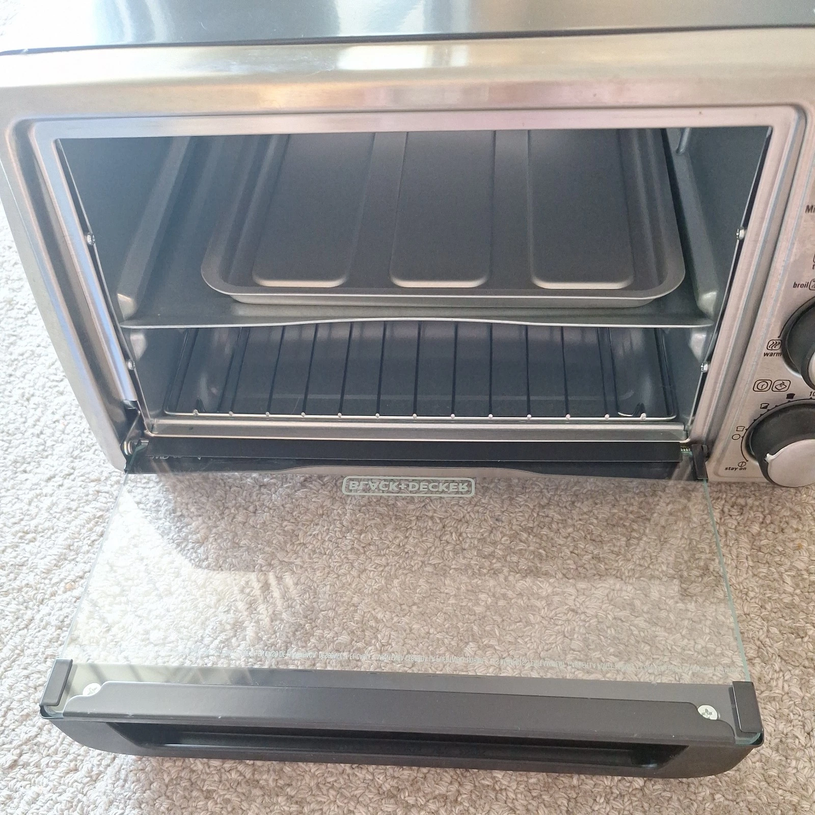 Toaster Oven BLACK+DECKER TO1356SG 1150W ▪︎Gray▪︎
Opens in a new window or tab