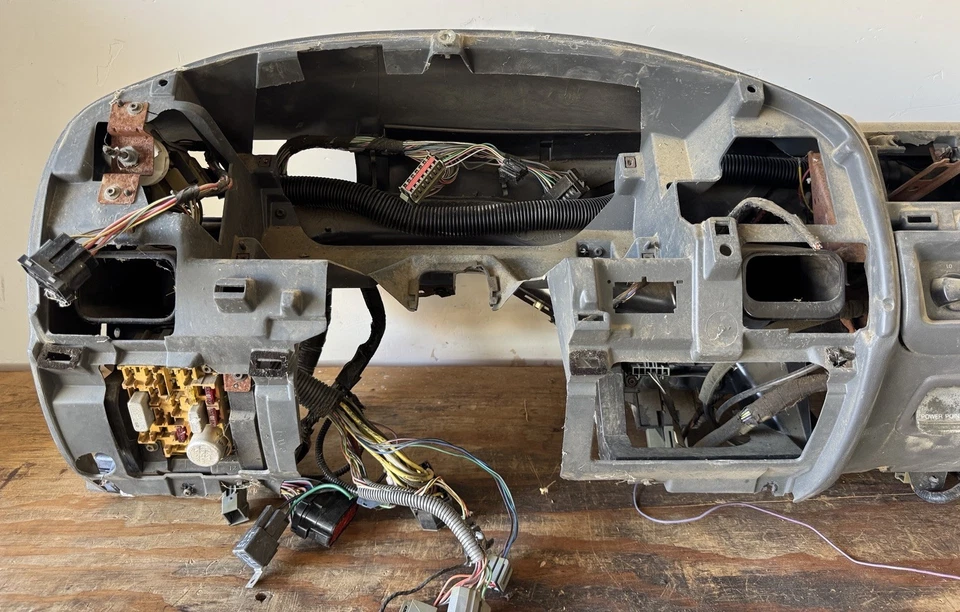 Ford Truck F-150 F-250 F-350 1992-1997 conjunto de panel de instrumentos gris OEM Foto 3 de 4