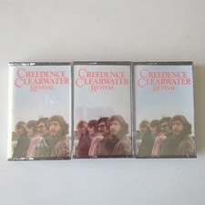 SEALED Creedence Clearwater Revival Cassette Set of 3 1992 Heartland HC-2309