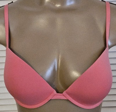 Victoria s Secret Padded Plunge Push-Up UW Multiway Bra 34D Adobe Brick Color