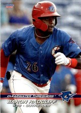 2021 Baron Radcliff Choice Minor League Rookie S1 Clearwater Threshers