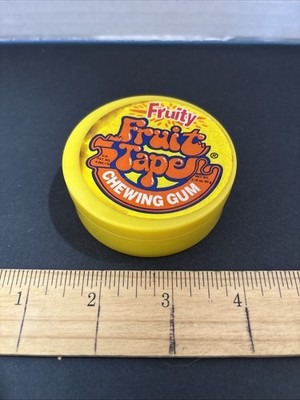 Vintage 80s Fruity tape Chewing Gum /box C1
