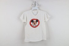 Vintage 70s Disney Boys 14 Distressed Mickey Mouse Club Short Sleeve T-Shirt USA