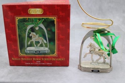 Breyer Noelle Holiday Horse Stirrup Ornament 2008 Christmas #700308 USED